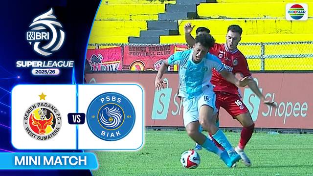 Semen Padang FC VS PSBS Biak - Mini Match | BRI Super League 2025/26