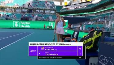 Match Highlights | Danielle Collins vs Vera Zvonareva | Miami Open 2022