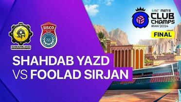 Final: Shahdab Yazd Cultural vs  Foolad Sirjan Iranian