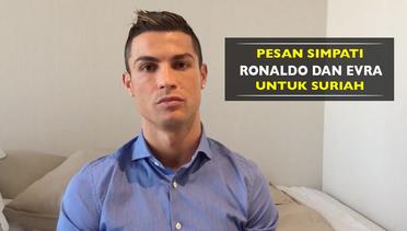 Pesan Simpati Cristiano Ronaldo dan Patrice Evra untuk Suriah
