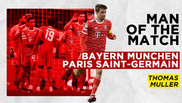 Permainan Apik Thomas Muller, Saat Bayern Munchen Singkirkan PSG dari Liga Champions