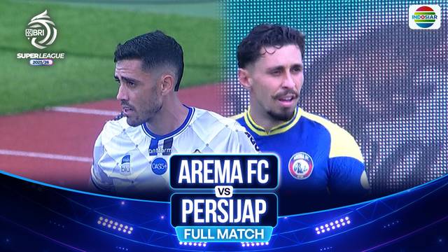 Arema FC VS Persijap - Full Match | BRI Super League 2025/26