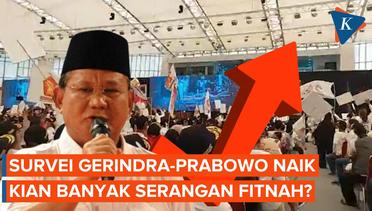 Elektabilitas Partai Gerindra dan Prabowo Naik, Banyak Serangan dan Fitnah