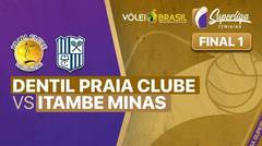 Full Match | Final - Dentil Praia Clube vs Itambe Minas | Brazilian Women's Volleyball League 2021/2022