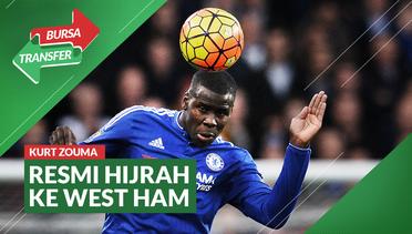 Bursa Transfer: Kurt Zouma Resmi Bergabung dengan West Ham dari Chelsea