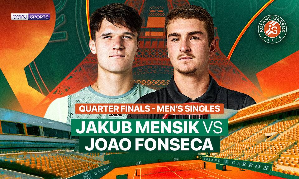 Jakub Mensik vs Joao Fonseca