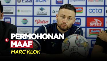 Marc Klok Meminta Maaf Setelah Persib Bandung Kalah dari Persija Jakarta di BRI Liga 1