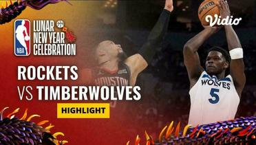 Houston Rockets vs Minnesota Timberwolves - Highlights  | NBA Regular Season 2023/24