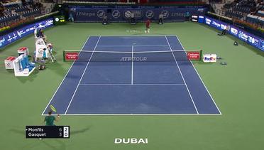 Match Highlight | Gael Monfils 2 vs 0 Richard Gasquet | ATP Dubai Tennis Championships 2020