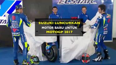 Suzuki Resmi Perkenalkan Motor untuk MotoGP 2017