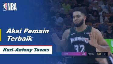 NBA I Pemain Terbaik Senin, 31 Desember 2018 : Karl-Anthony Towns