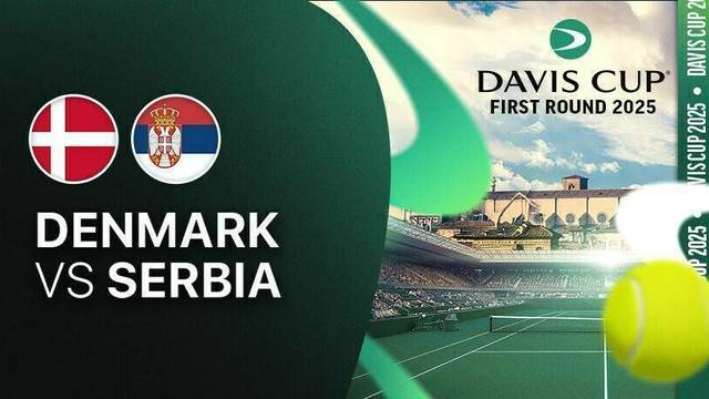 Denmark vs Serbia - Full Match | Davis Cup First Round 2025