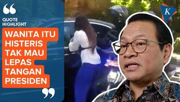 Pramono Anung Ceritakan Detik-detik Wanita Terobos Rombongan Presiden di Bali