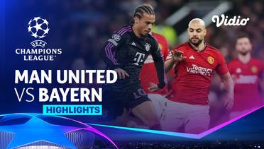 Man United vs Bayern - Highlights | UEFA Champions League 2023/24