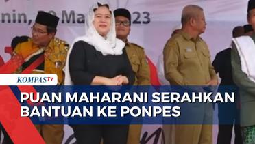 Ketua DPR Puan Maharani Serahkan Bantuan Rp 600 Juta ke Pondok Pesantren di Kubu Raya Kalimantan