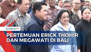 Erick Thohir Dampingi Megawati Tinjau Pembangunan Kawasan Ekonomi Khusus Kesehatan di Sanur Bali