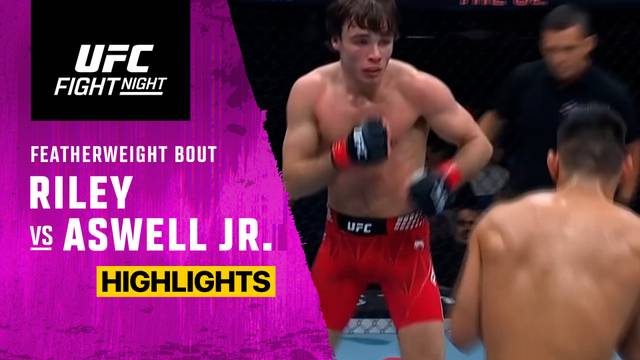 Luke Riley vs Michael Aswell Jr. - Highlight | UFC 2026
