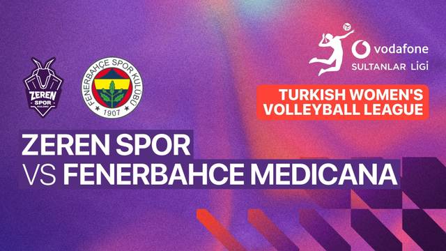 Zeren Spor vs Fenerbahce Medicana - Full Match | Turkish Women's Volleyball League 2025/26