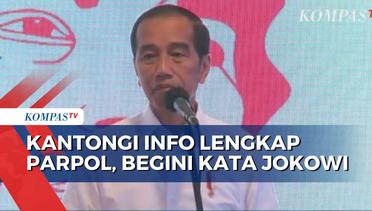 Sampaikan Pidato Sebut Punya Info Intelejen, Jokowi: Saya Tahu Arah Partai