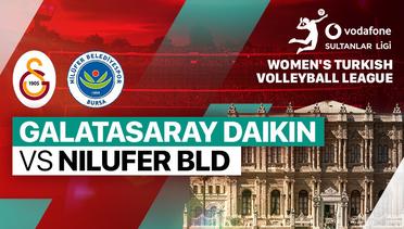 Galatasaray Daikin vs Ni̇lufer BLD. - Full Match | Women's Turkish Volleyball League 2023/24