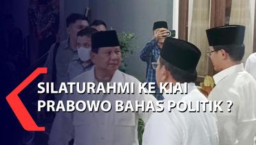 Silaturahmi ke Kiai, Prabowo Bahas Politik ?