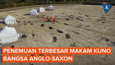 Penemuan Terbesar Ratusan Makam Bangsa Anglo-Saxon di Inggris