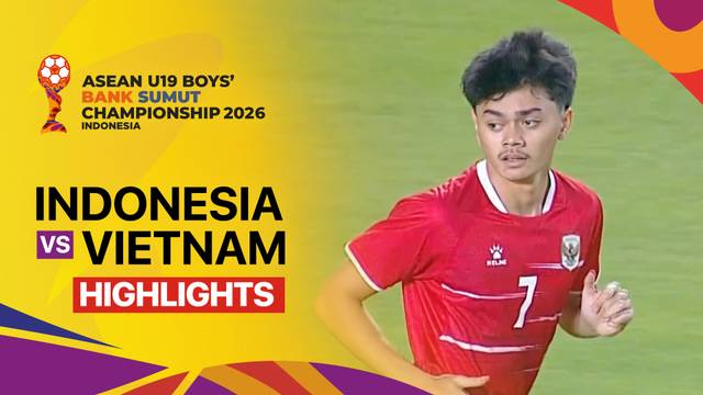 Indonesia vs Vietnam - Highlight | ASEAN U19 Boys' Bank Sumut Championship 2026