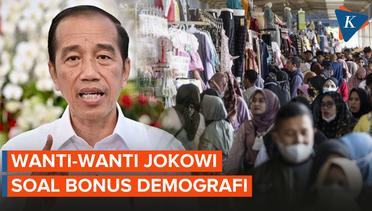 Ingatkan Pentingnya Manfaatkan Bonus Demografi, Jokowi: Jangan Sampai Gagal seperti Negara Amerika L