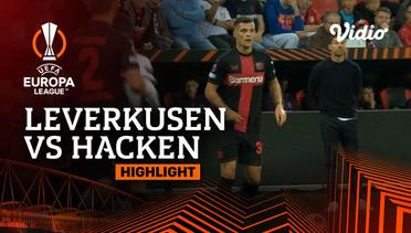 Leverkusen vs Hacken - Highlights | UEFA Europa League 2023/24