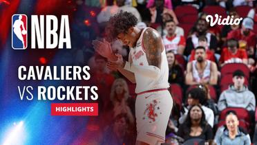 Cleveland Cavaliers vs Houston Rockets - Highlights | NBA Regular Season 2023/24