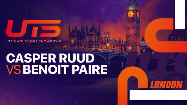 The Ice Man (Casper Ruud) vs The Rebel (Benoit Paire) - Full Match | Ultimate Tennis Showdown 2023