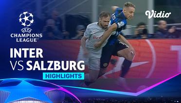Inter vs RB Salzburg - Highlights | UEFA Champions League 2023/24