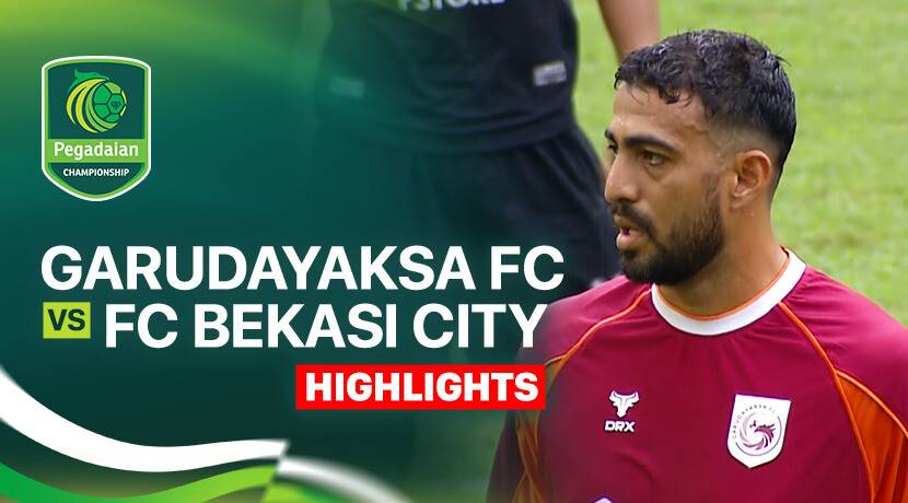 Garudayaksa FC vs FC Bekasi City
