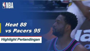 NBA I Cuplikan Pertandingan : Pacers 95 vs Heat 88