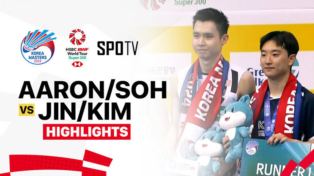 Aaron Chia/Soh Wooi Yik (MAS) vs Jin Yong/Kim Won Ho (KOR) - Highlights ...