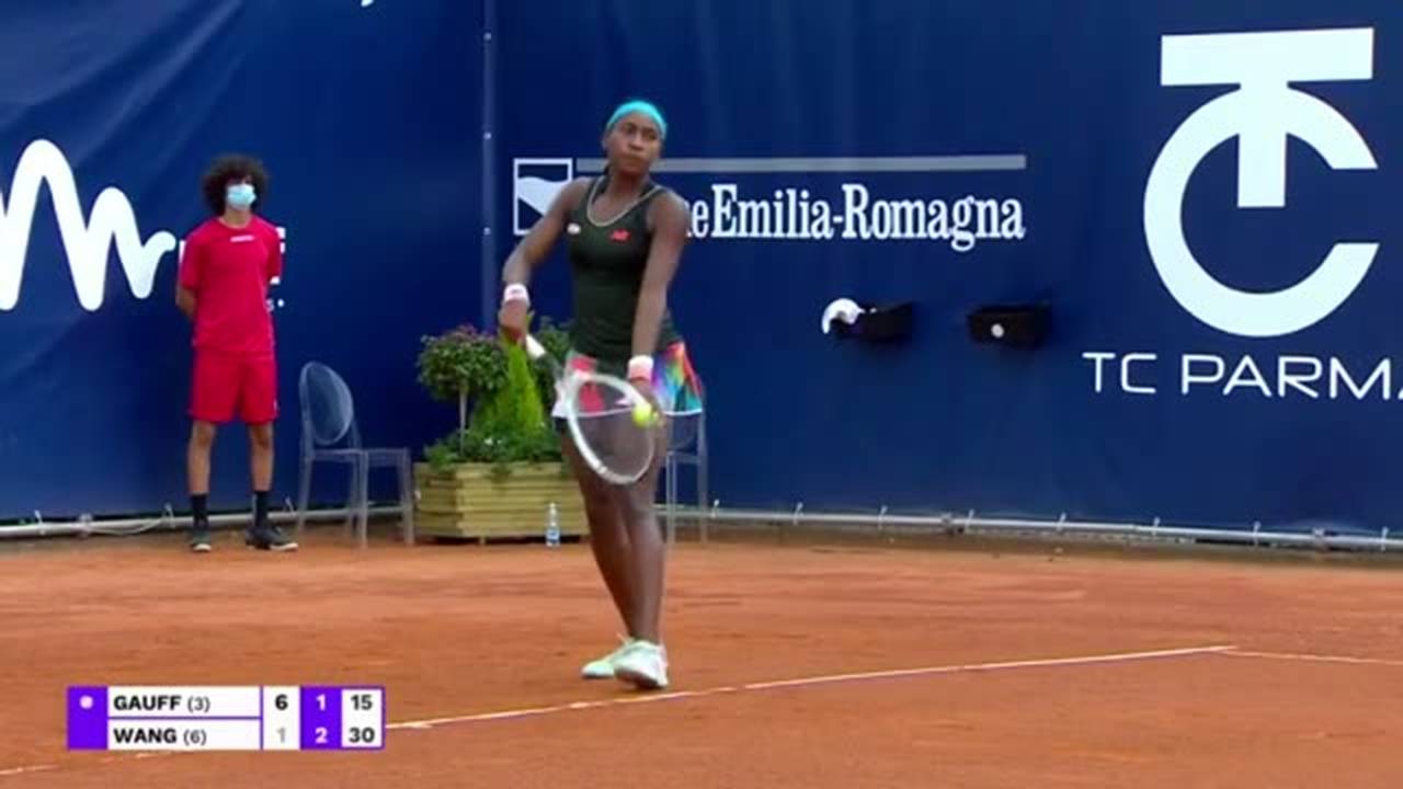Match Highlights Coco Gauff 2 vs 0 Qiang Wang WTA EmiliaRomagna
