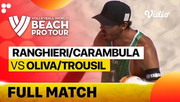 Full Match | Round 1 - Center Court: Ranghieri/Carambula (ITA) vs Oliva//Trousil (CZE) | Beach Pro Tour Elite16 Ostrava, Czech Republic 2023