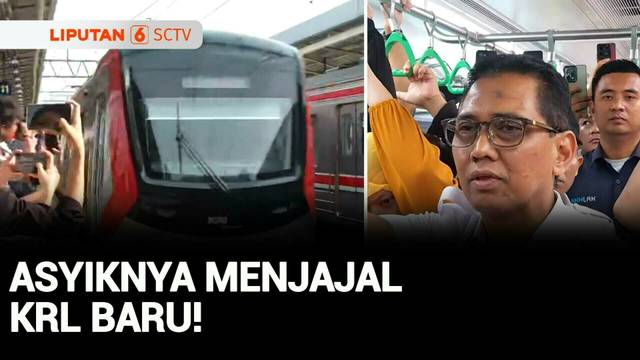 Hari Ini, KRL Baru Asal China Resmi Beroperasi | Liputan 6