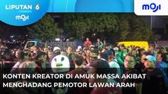 Konten Kreator VS Pemotor Lawan Arah. - Liputan 6 Pagi | Moji