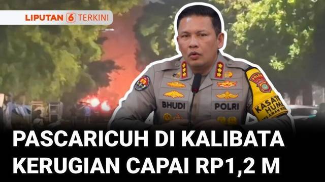 Kerugian Akibat Kericuhan Setelah Pengeroyokan Dua Orang Mata Elang di Kalibata capai Rp1,2 Miliar