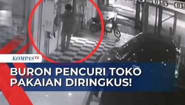 Diringkus di Rumah, Pencuri Toko Pakaian & Pembobol Brankas di Makassar Mati Kutu!