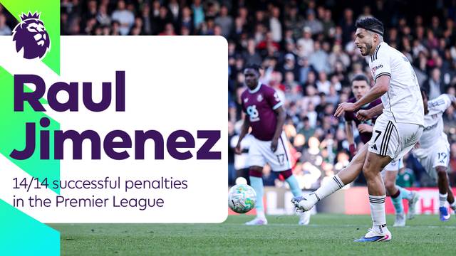 14 Gol Penalti Sukses Raul Jimenez di Premier League