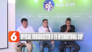 SCTV dan Vidio jadi Official Broadcaster U-20 International Cup di Bali - Liputan 6 Pagi