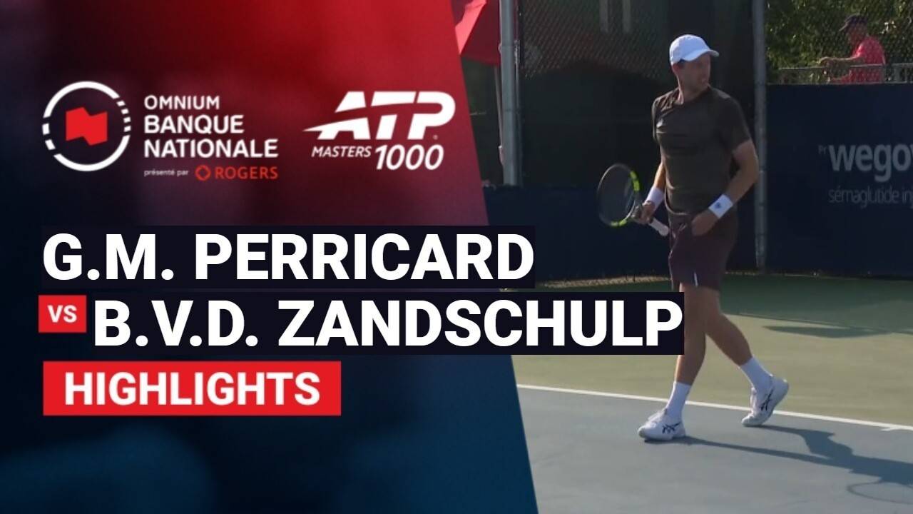 Giovanni Mpetshi Perricard vs Botic van de Zandschulp - Round 1 (Court 9) | ATP 1000: National Bank Open presented by Rogers 2026