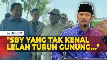 Prabowo-Gibran Menang Pilpres, AHY Sebut Ada Peran SBY yang Tak Lelah Turun Gunung