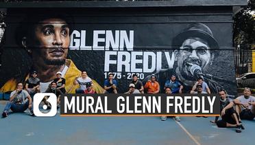 Viral Mural Glenn Fredly di Tembok Lapangan Basket