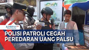 Tim URC Muria Polres Kudus Patroli Biro Jasa Penukaran Uang Jelang Idul Fitri