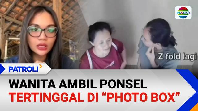 Wanita Ambil Ponsel Tertinggal di "Photo Box" | Patroli