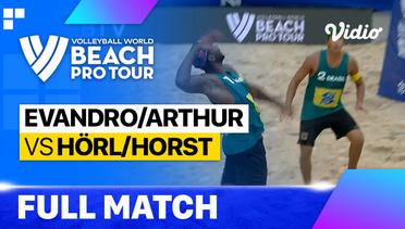 Full Match | Evandro/Arthur (BRA) vs Horl/Horst (AUT) | Beach Pro Tour - Challenge Itapema, Brazil 2023