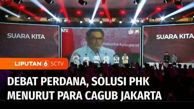 Tiga Paslon Pilkada Jakarta Bicara Soal Solusi PHK & Lapangan Pekerjaan | Liputan 6